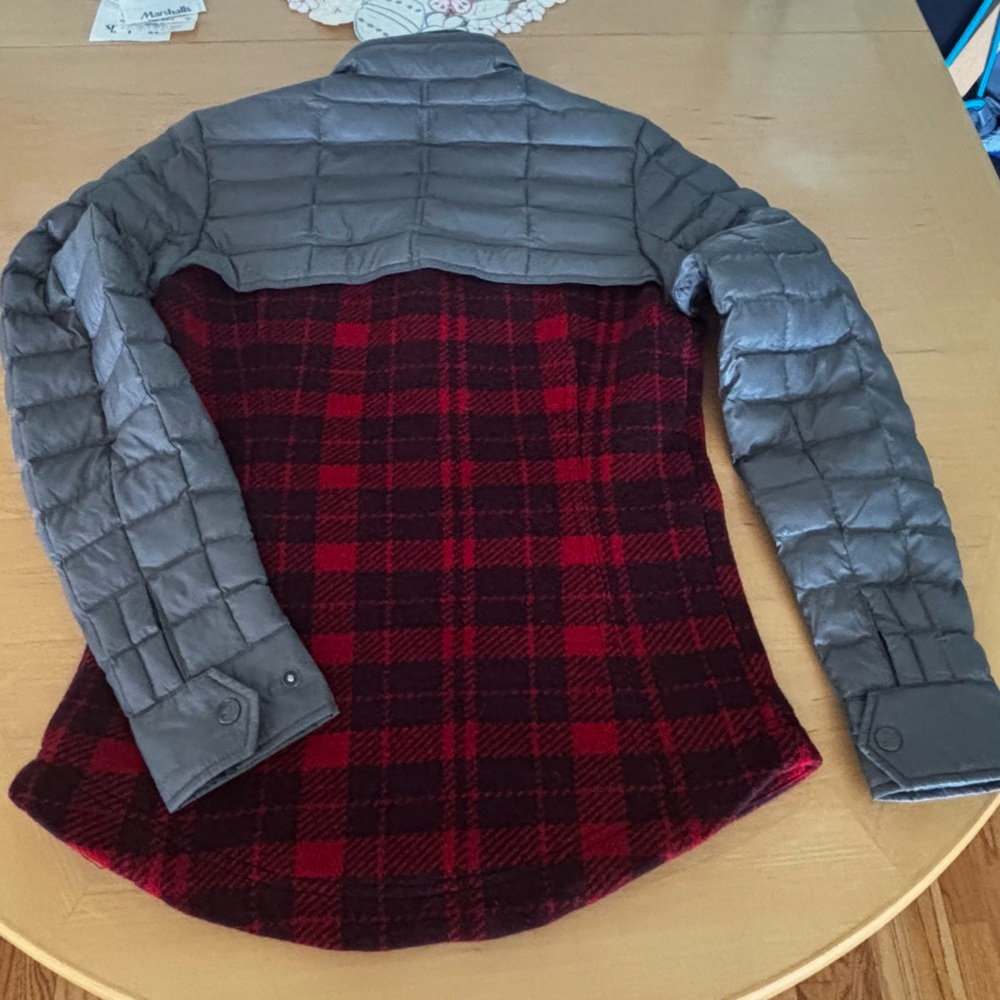 Toad&Co Red and Gray Plaid Jacket - Picture 2 of 10